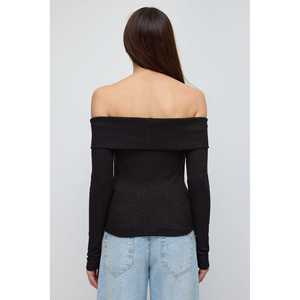 Women's Casual Long <b>Sleeve</b> <b>Cap</b> <b>Sleeve</b> Crew Neck Poplin Fabric Lace Embroidery Front Logo Blouse XL <b>Top</b> - Product Image 5