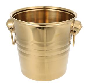 Seau de stockage de glace au design étonnant pour la décoration de table Accessoires de bar Panier à glace à vin avec poignée - Product Image 1