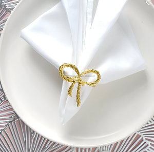 Dernier Rond de Serviette de Décoration de Table Design Arc Doré Moderne pour Restaurant de Fête de Mariage - Product Image 4