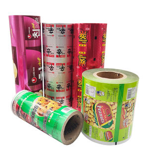 Kundenspezifisch Bedruckte Kunststofffolie in Rollen <span class=keywords><strong>BOPP</strong></span>/CPP <span class=keywords><strong>PET</strong></span>/PE Laminierte Folienrolle Verpackung Süßigkeiten Kekse Lebensmittelverpackung Rollenfolie - Product Image 2