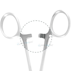 2 Pinzas Hemostáticas Rochester de 12 Pulgadas de Calidad Premium, Rectas y Curvas, con Tres Posiciones de Bloqueo - Product Image 4