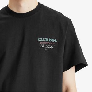 T-shirt DTF surdimensionné noir | 100% coton français éponge 300 GSM Crewneck | T-shirt graphique rétro | Premium Streetwear & Urban Fashion - Product Image 5