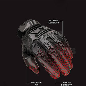 ถุงมือยุทธวิธี,ถุงมือสวมแบบแข็งระบายอากาศได้สวมใส่สบายถุงมือยุทธวิธีแบบกำหนดเอง - Product Image 3