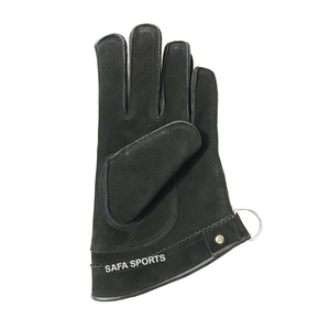 Guante de cetrería de cuero nobuk Protección de caza Falconry Short - Product Image 3