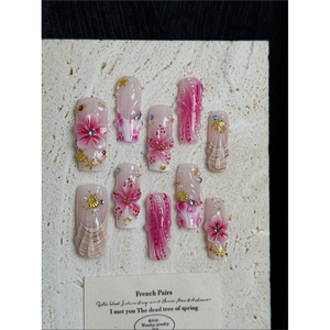 Sakura Drift - Adhesivos Elegantes para Uñas, para Mujeres y Hombres - Product Image 3