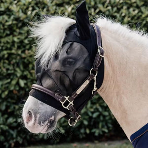 Alexandria Industries - Mascarillas Antimoscas para Caballos de la Mejor Calidad, Ligeras, Suaves y Transpirables, de Malla/Poliéster, para Carreras - Product Image 5