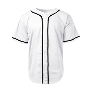 Camiseta de Béisbol Clásica de Alta Calidad, Personalizada, con Serigrafía OEM, 100% Poliéster, Ropa Deportiva para Adultos, Tallas Grandes - Product Image 3