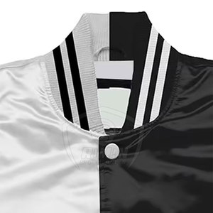 Veste d'hiver en satin pour homme, service OEM personnalisé, col montant et logo frontal, haute qualité, prix de gros, nouvelle conception, vente chaude - Product Image 3