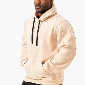 Sudadera con capucha personalizada de lana de algodón de lujo pesado para hombre, jersey liso en blanco, Sudadera con capucha de gran tamaño para hombre y mujer - Product Image 3