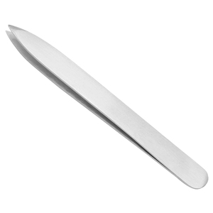 Kit de Pinzas para Cejas de Acero Inoxidable de la Mejor Calidad, Color Rojo, Punta Curva Metálica Recubierta, Incluye Estuche - Product Image 6