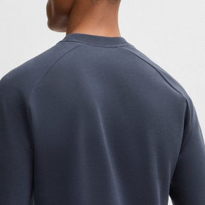 Sweat-shirt pour homme en tissu éponge de coton, coupe décontractée, prix d'usine 2026, avec design à blocs de couleur et logo personnalisé, décontracté - Product Image 3