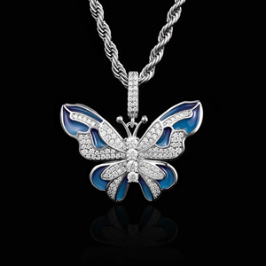 Pendentif Hip Hop personnalisé pour homme The Ice Legacy, plaqué or, en alliage, serti de diamants, pour cadeau de fête - Product Image 5