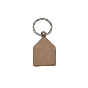 Hot sales Creative Laser Engraving Gift DIY <b>Personality</b> Wood <b>Keychain</b> - Product Image 3