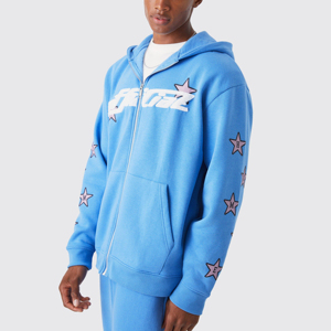 Ensemble de survêtement pour homme, streetwear d'hiver, à capuche, imprimé, 100% coton, avec logo personnalisé, service OEM et bon prix - Product Image 6
