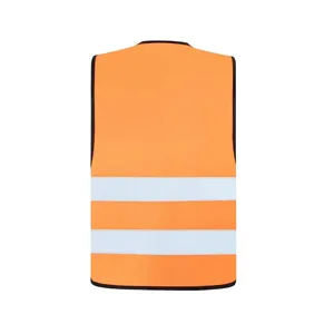 Gilet di Sicurezza CO2 Neutro con Adesivi Riflettenti e Luci - Merchandising Promozionale Sostenibile - Product Image 6