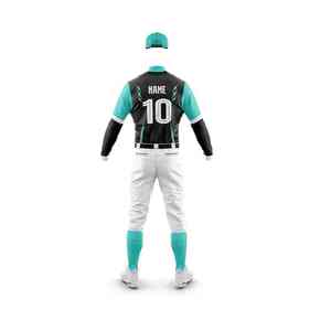 Conjunto de Jersey y Uniforme de Béisbol y Softbol Personalizable, Ropa Deportiva Transpirable Personalizada para Hombres, Mujeres, Jóvenes y Adultos - Product Image 6