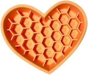 Alfombrilla para lamer de silicona para perros, ecológica para mascotas, almohadilla de alimentación calmante que promueve una mejor digestión, reduce el estrés, lavavajillas seguro - Product Image 1
