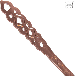 หม้อกาแฟทำจากทองแดงทำด้วยมือสไตล์ตุรกีโบราณเครื่องชงกาแฟโลหะอาราบิกที่ประทับด้วยมือสไตล์กรีกโบราณ - Product Image 6