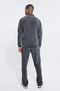 Conjunto Deportivo Personalizado para Hombre, Sudadera Holgada Negra, Pantalones Deportivos de Algodón, Conjunto de Sudadera y Pantalones Deportivos Lavados, OEM - Product Image 3