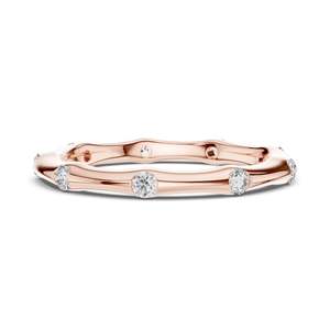 แหวนเพชรแล็บ 0.315 กะรัต สำหรับผู้หญิง ความใส VVS-VS EF ทอง 18KT, 14KT, 10KT และเงิน 925  ทองชมพู, ทองเหลือง, ทองขาว - Product Image 1