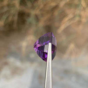 Joyería de piedras preciosas de cuarzo de piedra preciosa de corte esmeralda facetado de amatista púrpura Natural de calidad superior para uso a granel increíble - Product Image 3