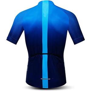 Haute qualité personnalisé respirant séchage rapide homme évacuation de la sueur impression sublimée maillot de cyclisme à manches courtes - Product Image 2