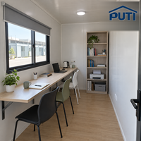 Suite Cabine Apple de 20 pieds en acier modulaire protégé contre la corrosion pour club de plage tropical et hôtel de plongée