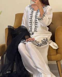 Diseñador indio pesado Salwar Plazo traje con Dupatta pakistaní elegante Salwar traje boda fiesta desgaste vestido - Product Image 2