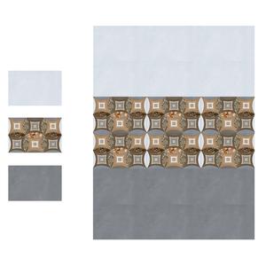 30x45cm กระเบื้องผนังเซรามิกสีเทาสำหรับตกแต่งบ้าน - Product Image 1