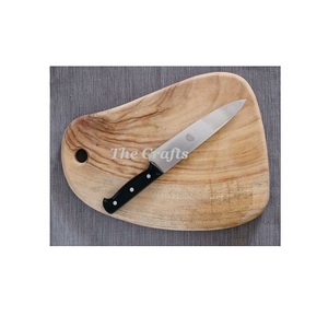 Tabla de cortar de queso de madera para cortar frutas y verduras Tabla de cortar de utensilios de cocina de calidad superior en la India - Product Image 1