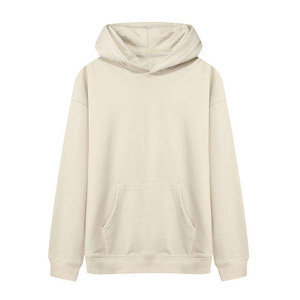 Streetwear d'hiver de haute qualité pour hommes, sweat à capuche en polyester et coton mélangés, poche chaude coupe-vent, sur mesure, vente en gros - Product Image 4