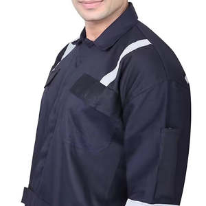 Industrial <b>Reflective</b> High Visibility Waterproof Windproof Breathable Polyester Plus Size Work Safety Suit Strips Outdoor Jobs - Product Image 5