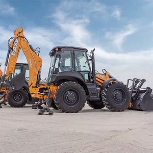 Retroexcavadora CASEE 580N Usada Original, Retroexcavadora CASEE 580N de Segunda Mano con Brazo Extensible en Venta - Product Image 1