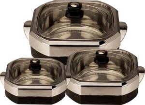 King international Mini Pot chaud de qualité supérieure, Casserole intérieure moderne en acier inoxydable avec couvercle en plastique à vendre - Product Image 5