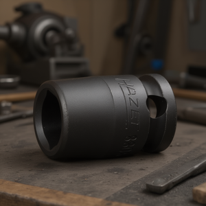 Hazet 3/8'' 6-Point Square <b>Impact</b> <b>Socket</b> with Traction Profile - Product Image 3