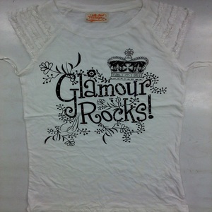 เสื้อยืดคอกลมสำหรับเด็กผู้หญิงเสื้อยืดสไตล์ลำลองทำจากผ้าฝ้าย100% ใหม่วิธีการพิมพ์ที่แตกต่างกัน - Product Image 6