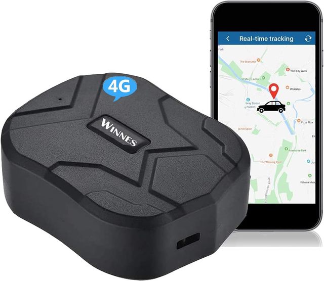 WINNES 4G GPS Waterproof Tracker 10000mAh 5m Accuracy 80 Days Standby Real-Time Anti-Theft Fleet Tracking Device TK905B Car Boat