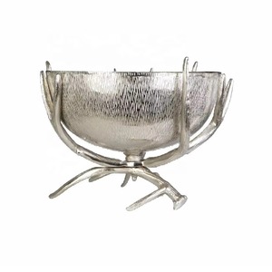 Cuenco de ciervo de aluminio de Venta caliente, vajilla decorativa, cuenco de aluminio elegante para mesa de comedor, para el hogar Decoración elegante, precio al por mayor - Product Image 4
