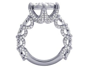 แหวนประดับเพชรคลาสสิก925เป็นแหวนเงินสเตอริงหรูหราและไร้กาลเวลาดีไซน์สำหรับผู้หญิงแหวนที่สมบูรณ์แบบสำหรับสวมใส่ทุกวัน - Product Image 5