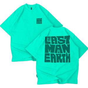 เสื้อยืดคอกลมทรงเข้ารูปผ้าคอตตอน 100% สีพื้นแบบพิเศษ พิมพ์ลายซิลค์สกรีน น้ำหนัก 200 กรัม ผ้ากันยับ สำหรับผู้ชาย - Product Image 3