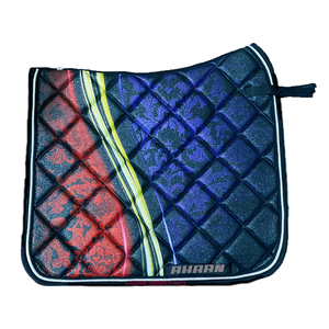 Tapis de selle anglais Western Dressage Tapis d'équitation en tissu pailleté Laine Doublure en coton Polycoton Imprimé Sports équestres - Product Image 5