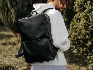 กระเป๋าเป้หนังสะพายหลังแบบมีลักษณะเฉพาะตัวกระเป๋าแมสเซนเจอร์สำหรับนักเรียนนักศึกษาเมืองสไตล์กีฬายิมและท่องเที่ยว - Product Image 3