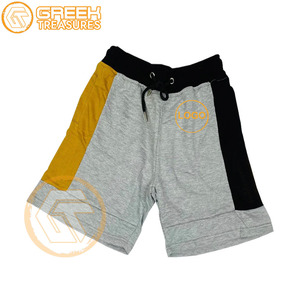 Short brodé en molleton de coton Alpha personnalisé Fraternité Shorts et pantalons respirants pour hommes Grec Phi de haute qualité - Product Image 2