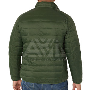 Concevez votre propre veste matelassée à col montant, écologique, respirante, service OEM, légère, disponible en stock - Product Image 5