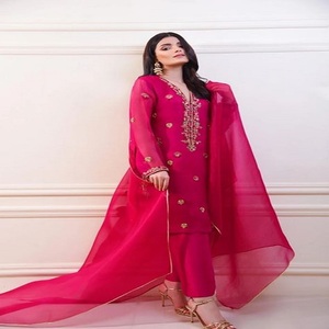 Plus Size Women's Kaftan Jacket-kanya Libas Brand /Rayon/Cotton/<b>Linen</b> Material Heavy Work Design Multiple Colors India - Product Image 2