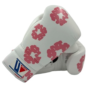 Manufacture High Quality Printed OEM Design Winning Boxing <b>Lace</b> up <b>Gloves</b> Made With Genuine Leather Sparring <b>Gloves</b> - Product Image 1