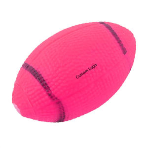 2025 impression personnalisée faite en usine en cuir pur pour les sports pour adultes en gros vente chaude ballon de rugby utilisation de jeu en plein air - Product Image 3