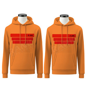 เสื้อฮู้ดผู้ชายแบบลำลอง สีตามสั่ง ผลิตจากผ้าฝ้ายเนื้อบางเบา ผลิตในประเทศปากีสถาน - Product Image 4