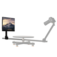 Support TV en alliage d'aluminium RAUBAY avec rotation à 360 degrés (version standard) - Plateau tournant professionnel pour la photographie - Fonctionnement manuel