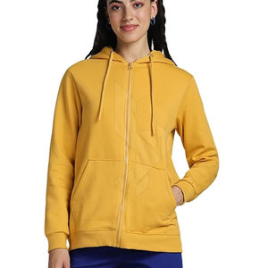 Sudaderas con Capucha Casuales y Ligeras para Mujer, Transpirables, para Invierno, con Cierre y Bolsillos Delanteros, Estilo Urbano - Product Image 1